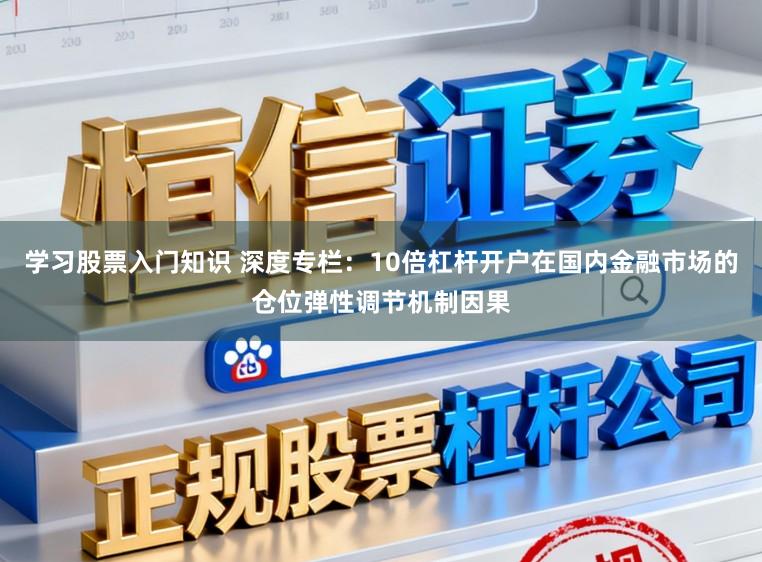 学习股票入门知识 深度专栏：10倍杠杆开户在国内金融市场的仓位弹性调节机制因果
