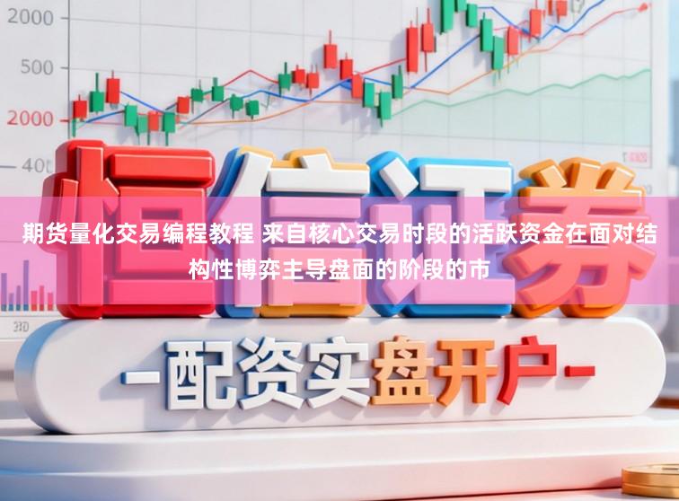 期货量化交易编程教程 来自核心交易时段的活跃资金在面对结构性博弈主导盘面的阶段的市